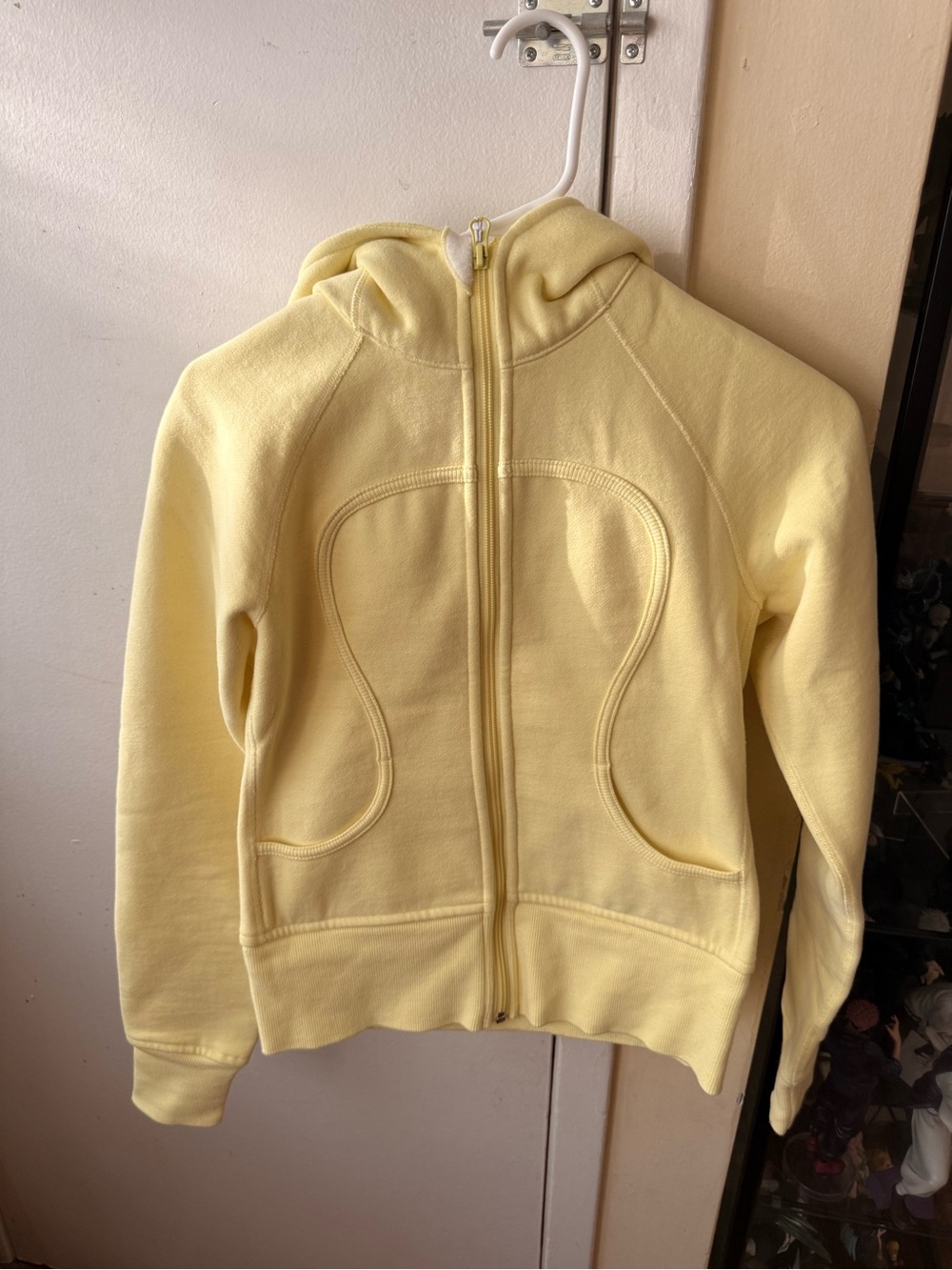 lululemon athletica Light Yellow Women's Zip Hoodie Vest